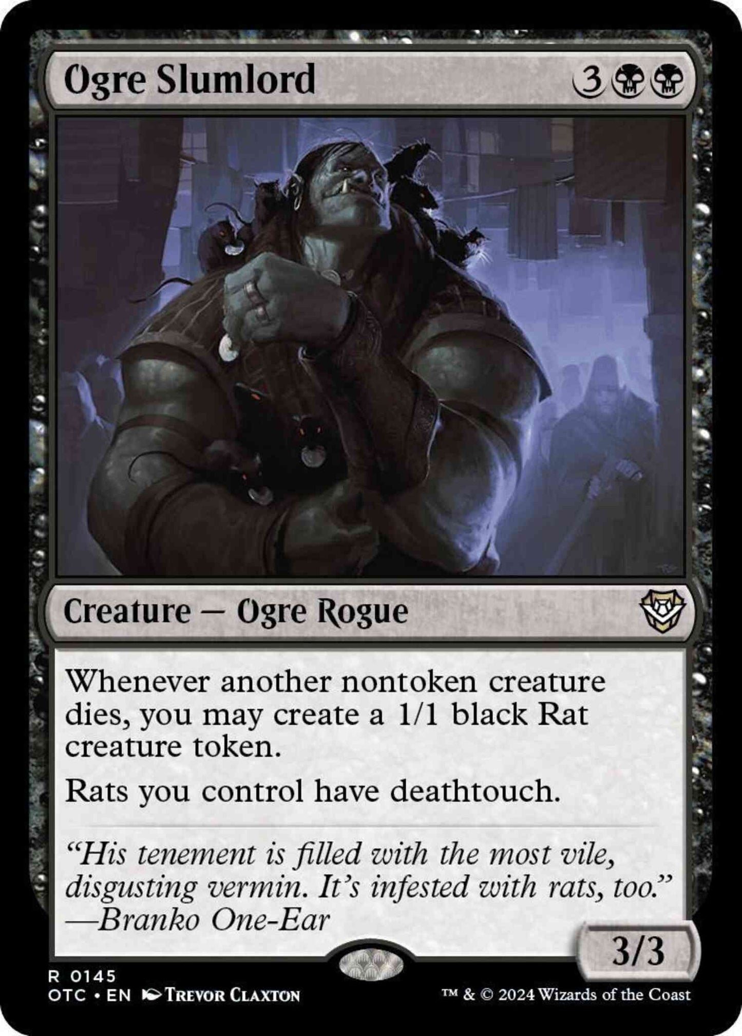 Ogre Slumlord [145] [Outlaws of Thunder Junction: Commander] [Non-Foil]