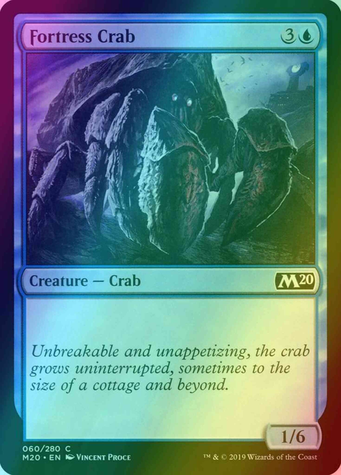 Fortress Crab [60] [Core Set 2020] [Foil]