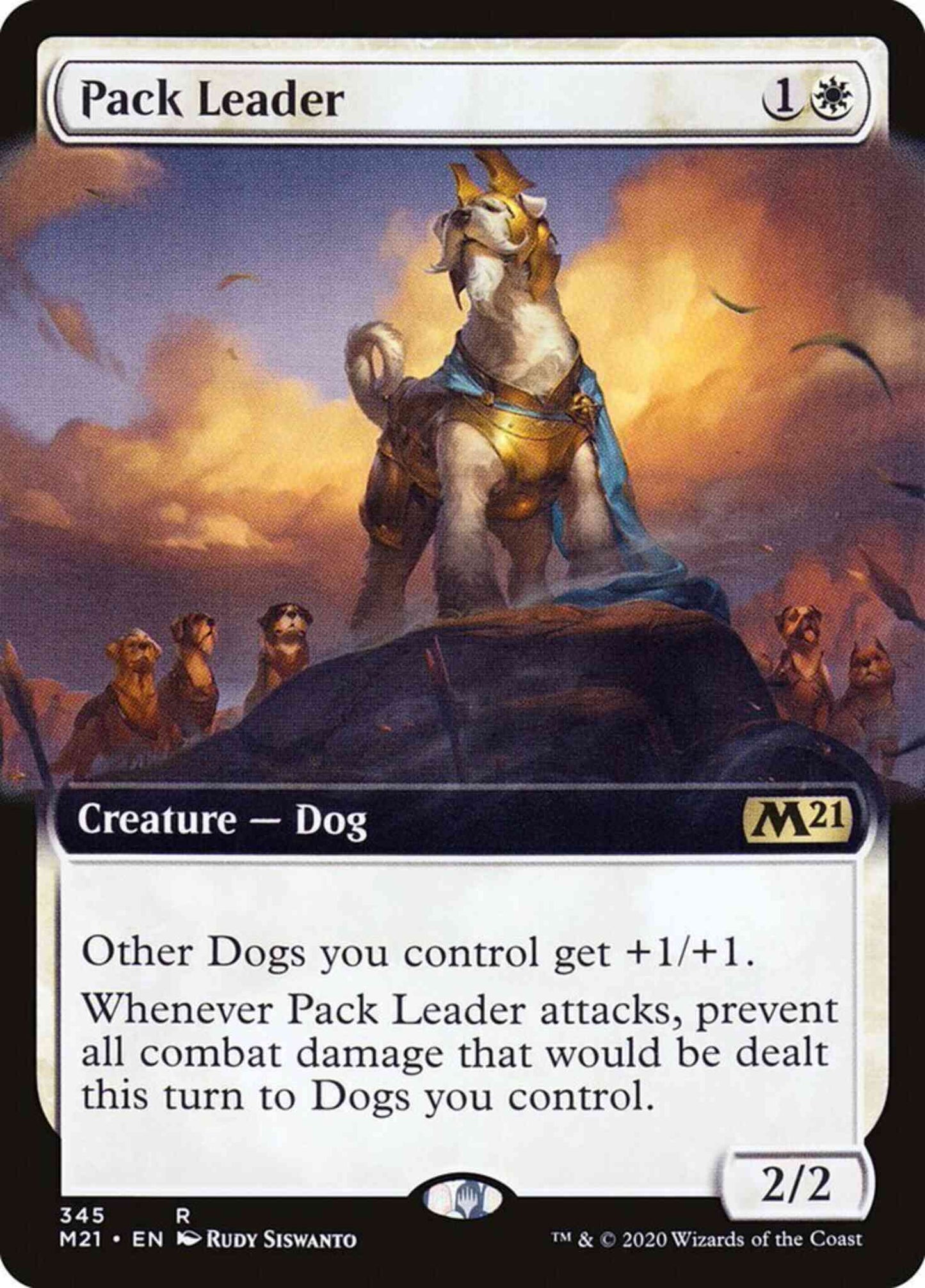 Pack Leader [345] [Extended Art] [Core Set 2021] [Non-Foil]