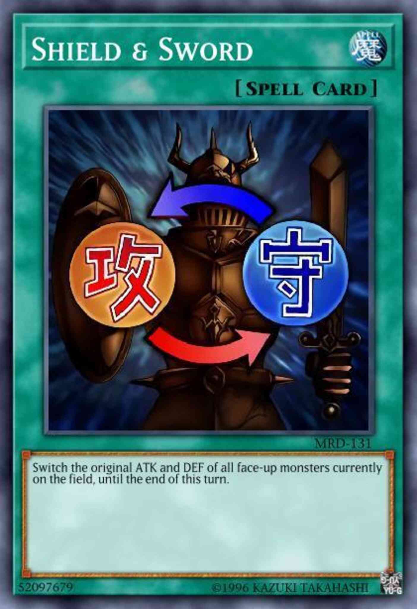 Shield & Sword - SD7-EN020 - Common - Unlimited