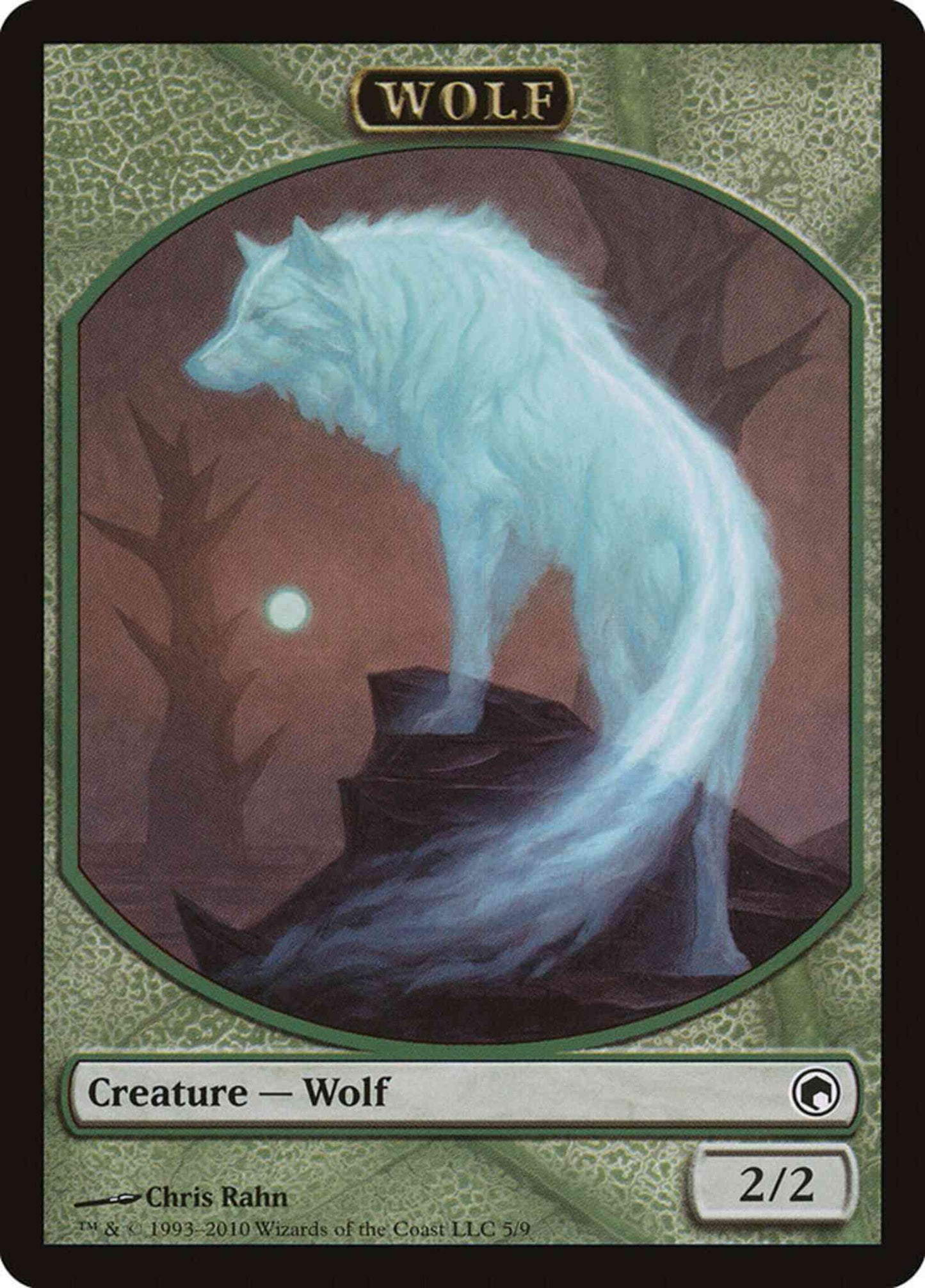 Wolf Token [05] [Scars of Mirrodin Tokens] [Non-Foil]
