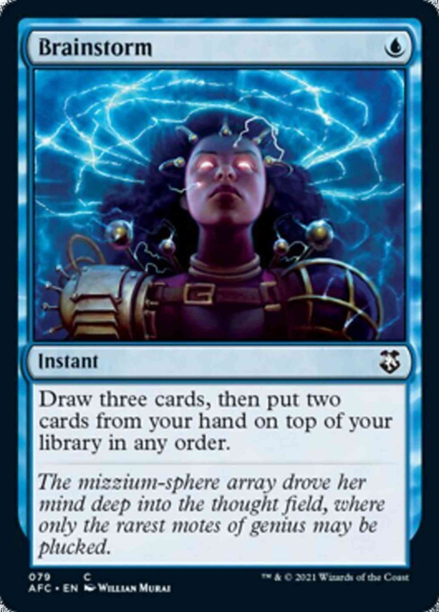 Brainstorm [79] [Adventures in the Forgotten Realms Commander] [Non-Foil]