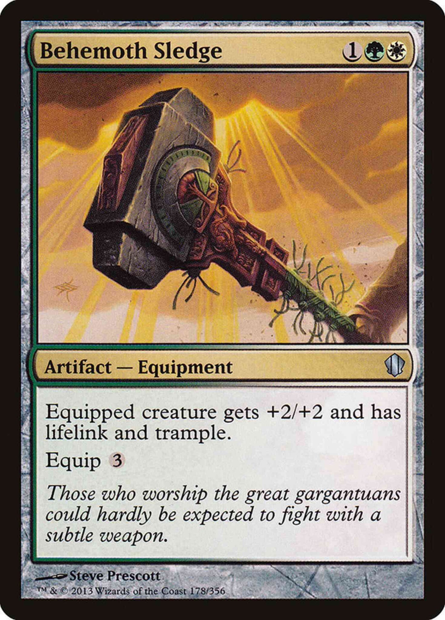 Behemoth Sledge [178] [Commander 2013] [Non-Foil]
