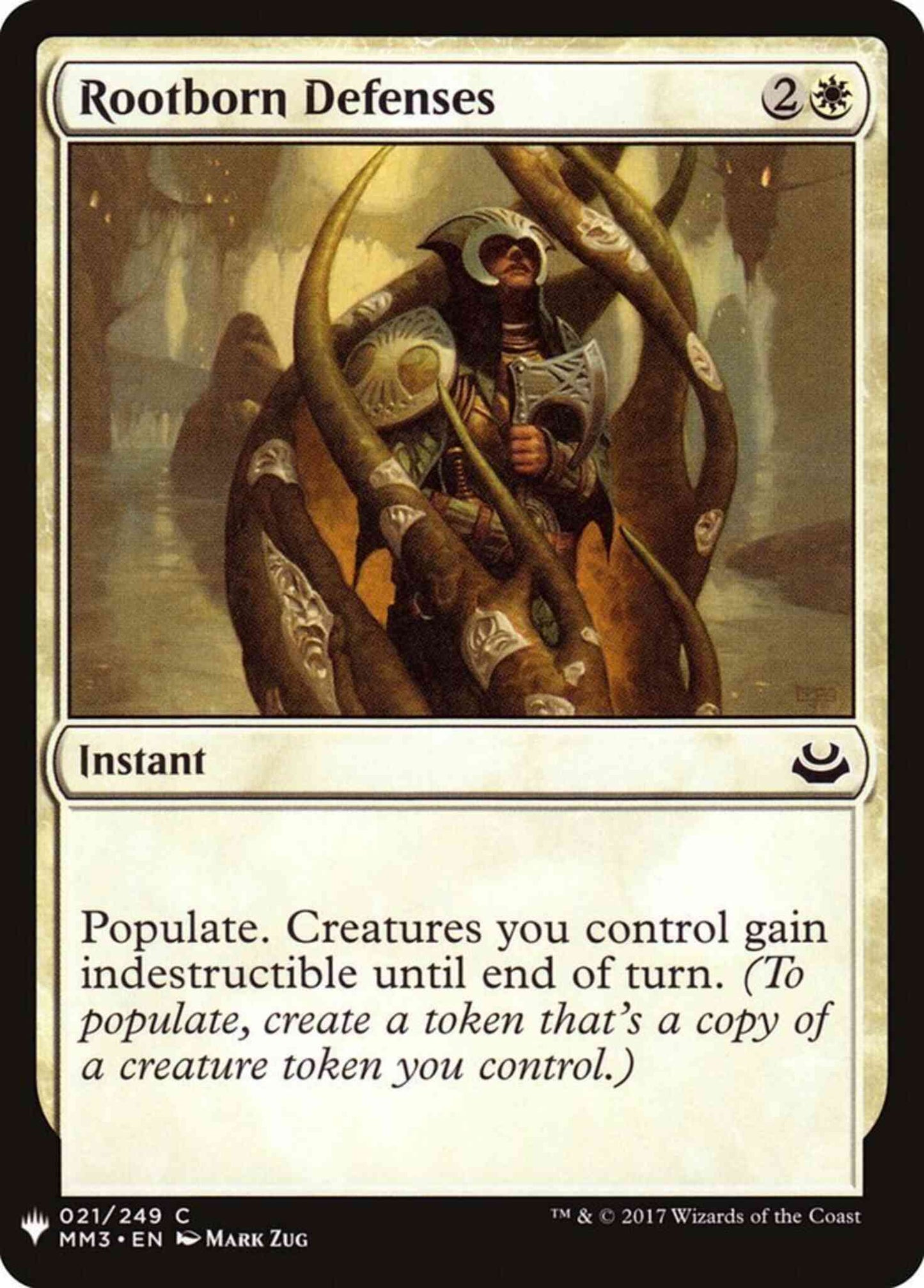 Rootborn Defenses [MM3-21] [The List] [Non-Foil]