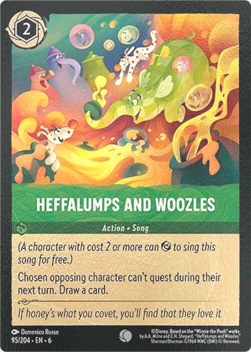 Heffalumps and Woozles - 95/204 [Azurite Sea] [Cold Foil]