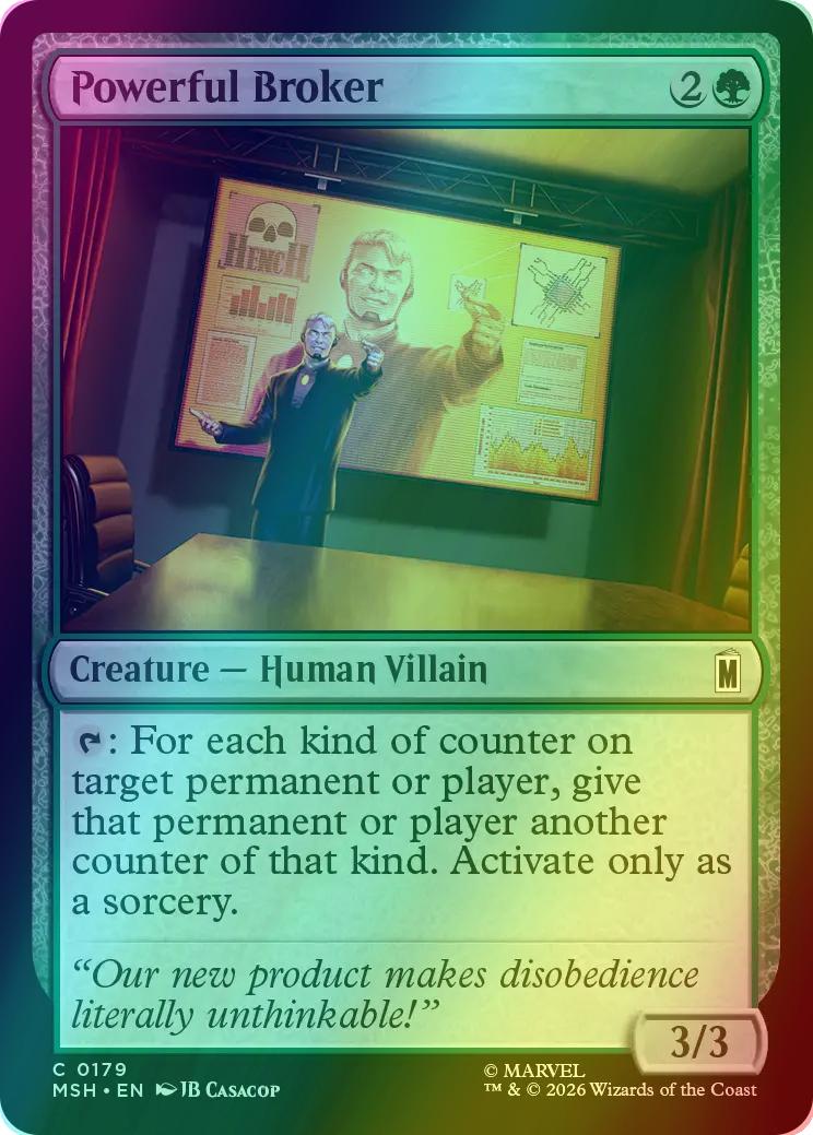 Powerful Broker [179] [Marvel Super Heroes] [Foil]