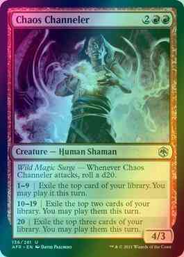 Chaos Channeler [136] [Adventures in the Forgotten Realms] [Foil]