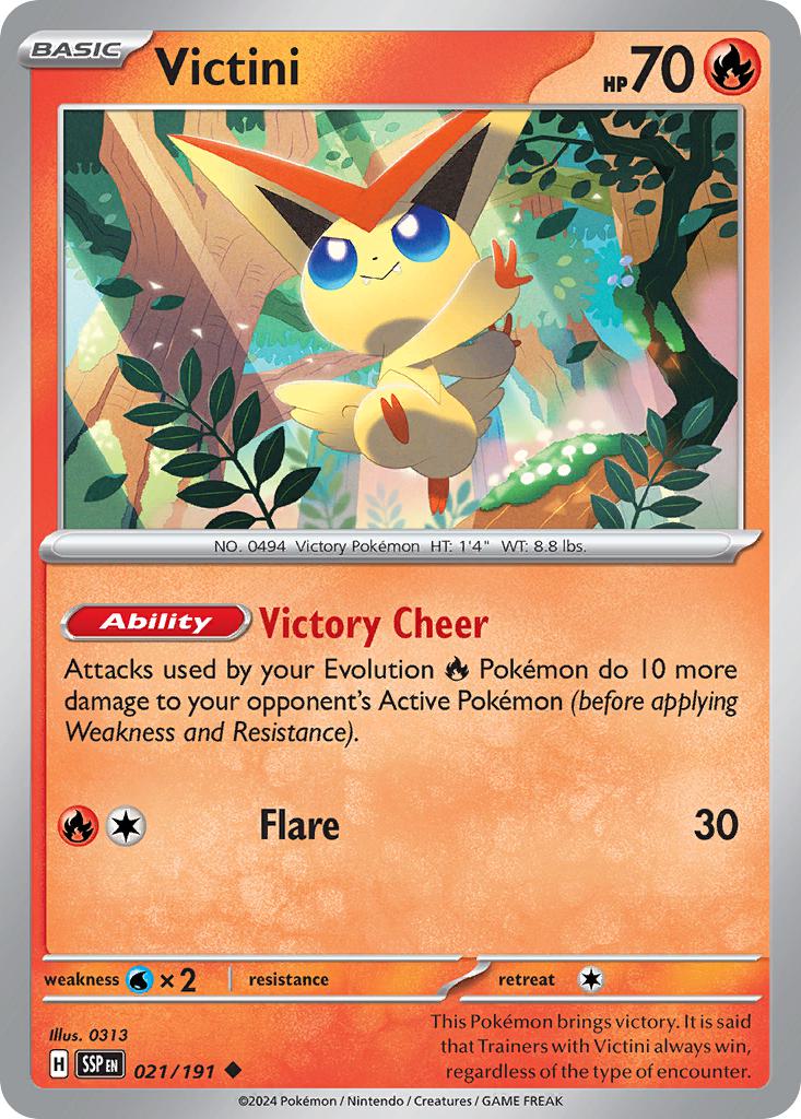 Victini - 021/191 - Uncommon [sv08-021] [Non-Holo]