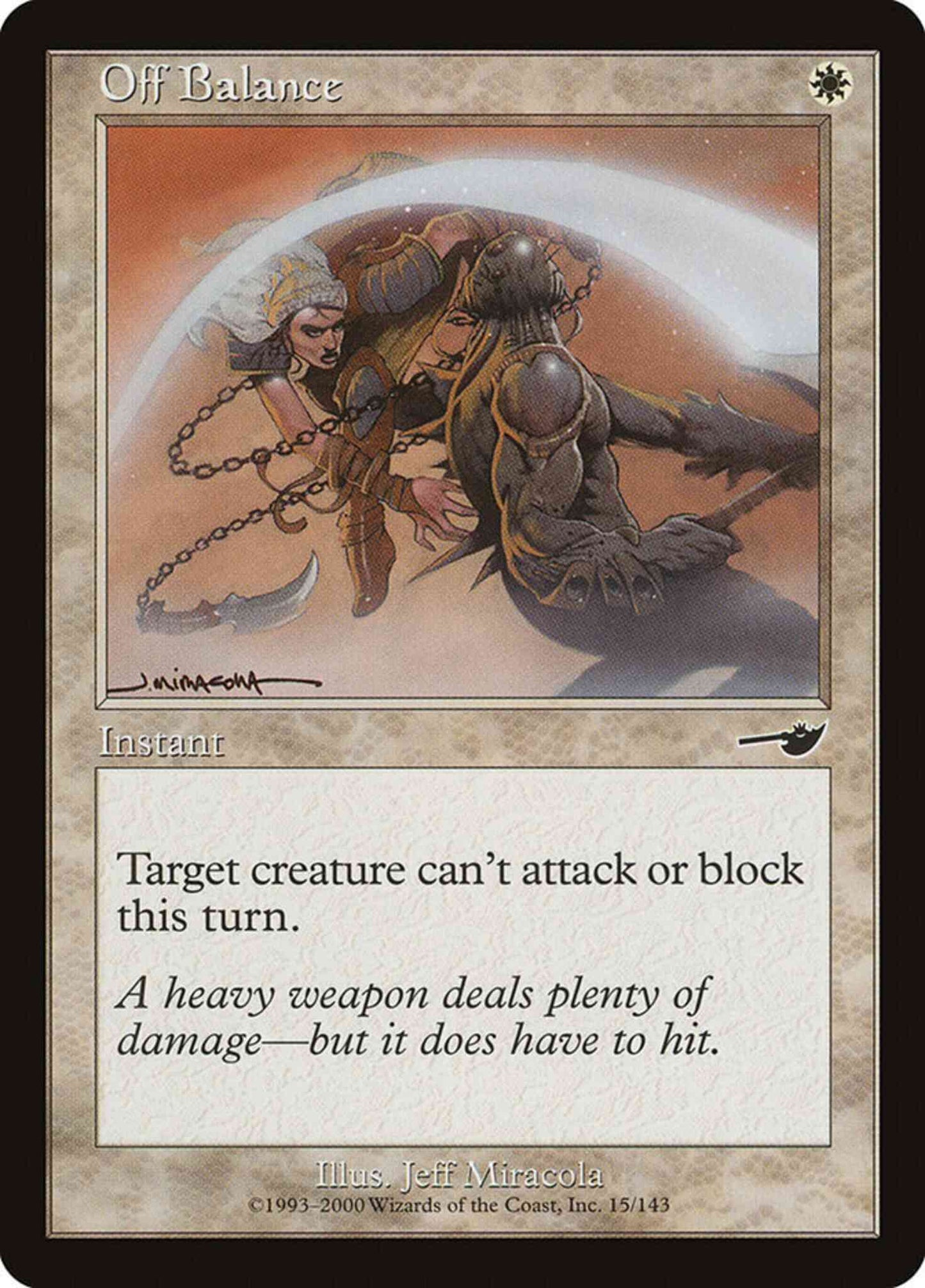 Off Balance [15] [Nemesis] [Non-Foil]