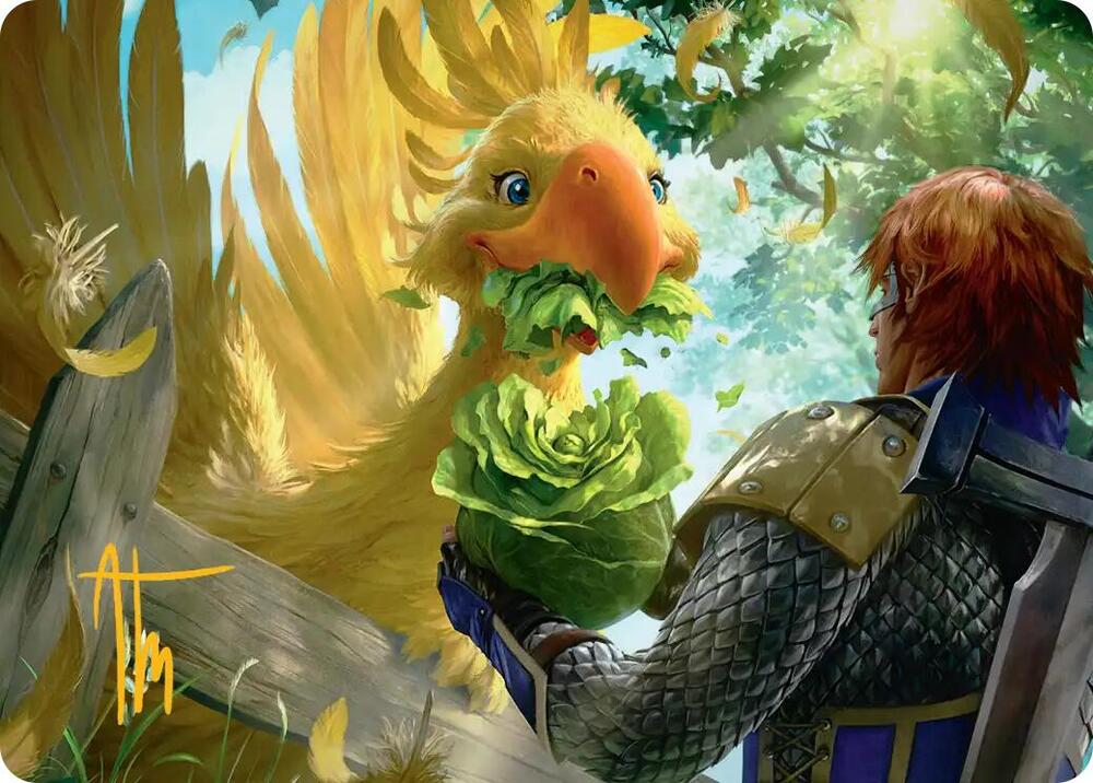 10/53 - Gysahl Greens Art Card [FINAL FANTASY: Art Series] [Gold-Stamped]