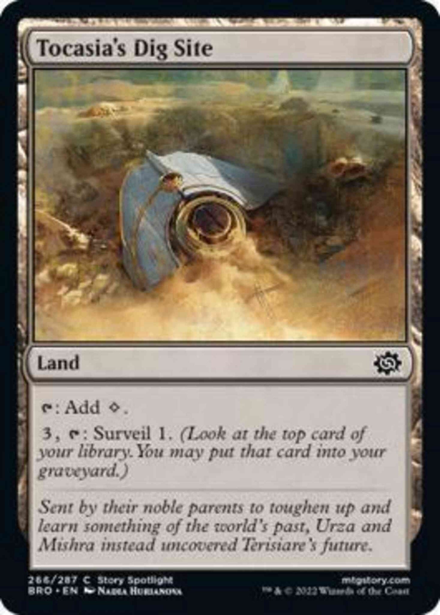 Tocasia's Dig Site [266] [The Brothers' War] [Non-Foil]
