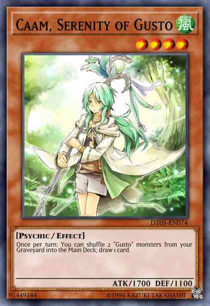 Caam, Serenity of Gusto - HA05-EN041 - Secret Rare - 1st Edition