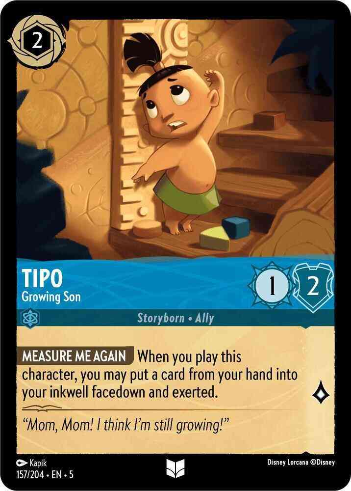 Tipo - Growing Son - 157/204 [Shimmering Skies] [Non-Foil]