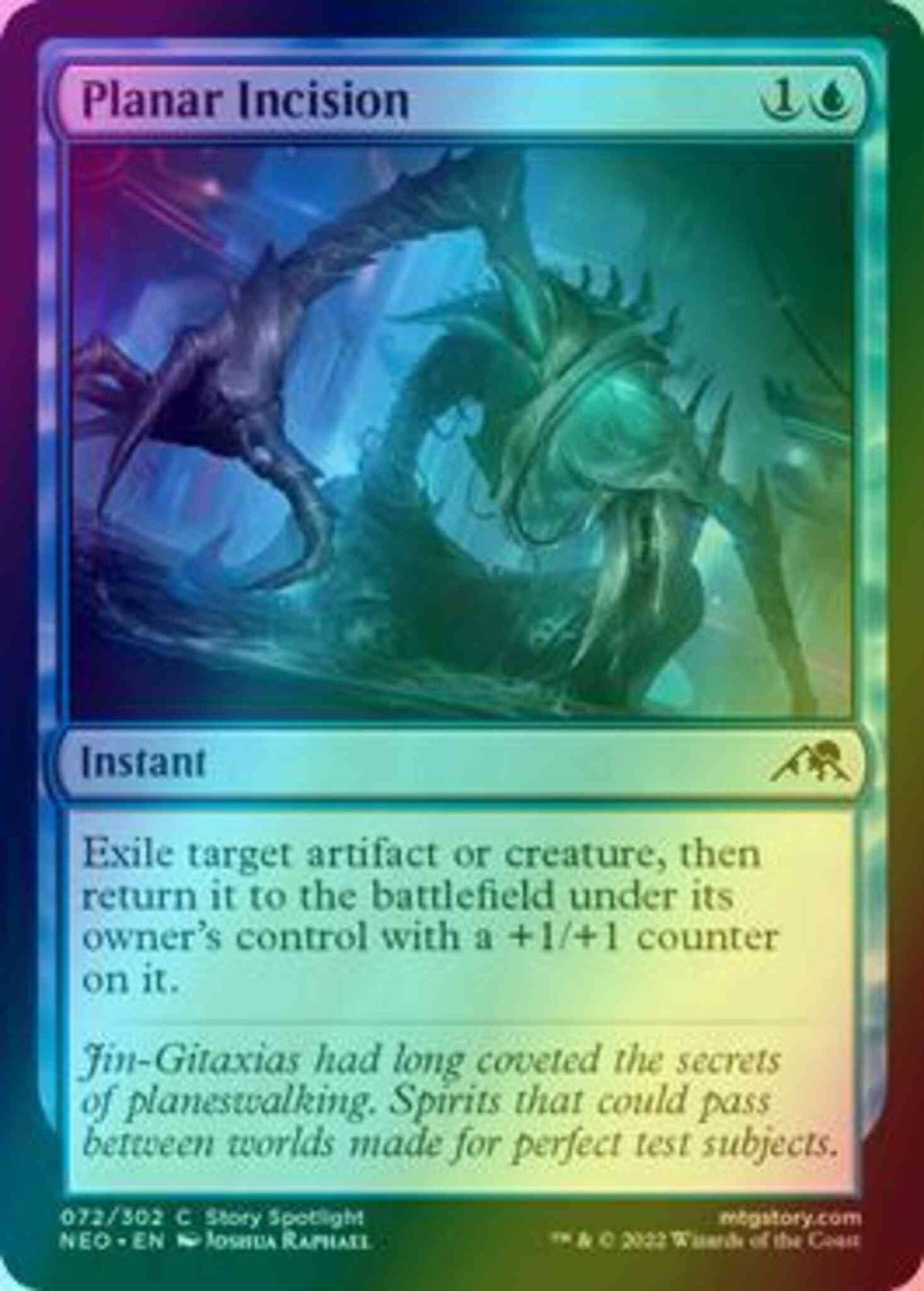 Planar Incision [72] [Kamigawa: Neon Dynasty] [Foil]