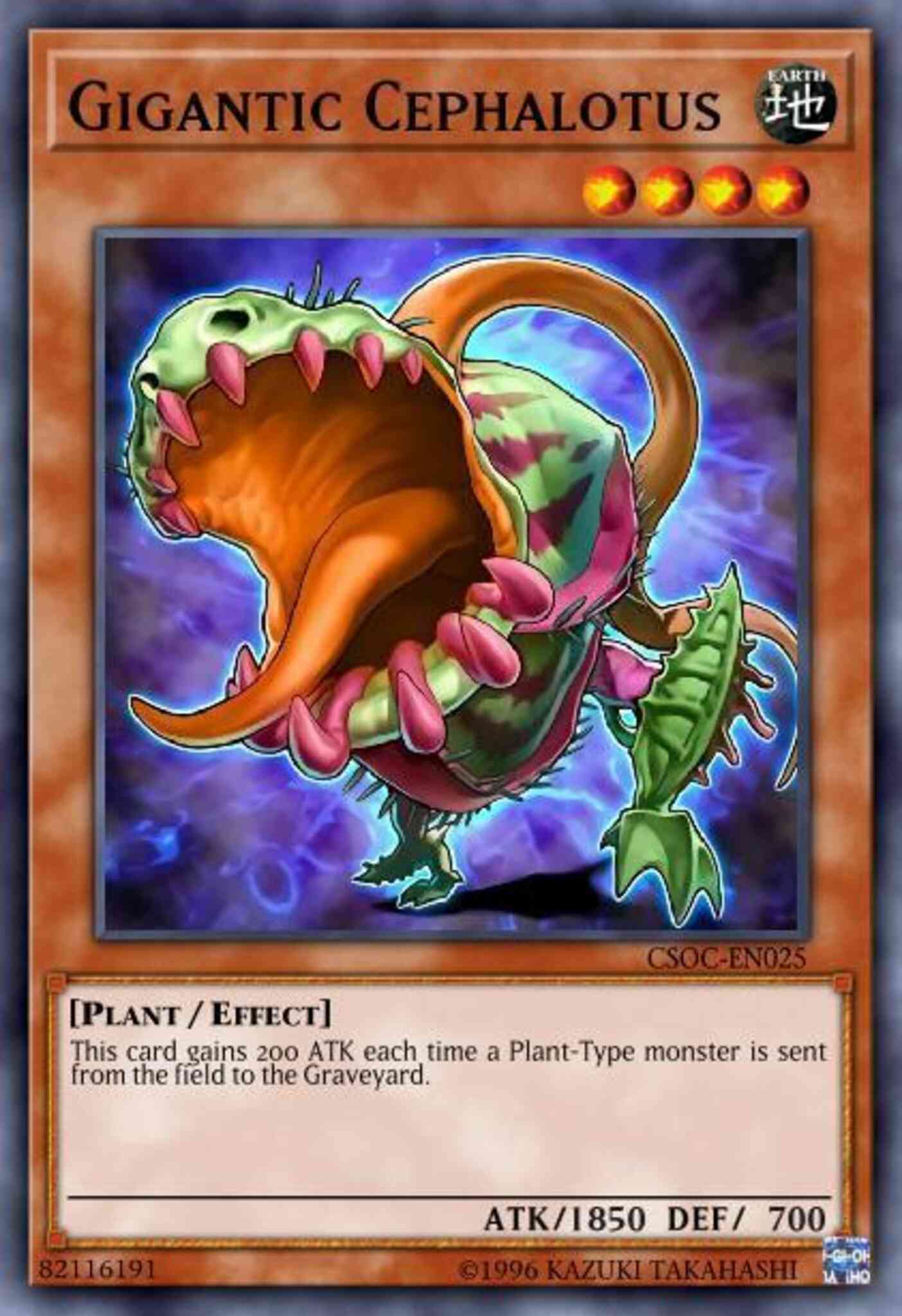 Gigantic Cephalotus - CSOC-EN025 - Common - Unlimited