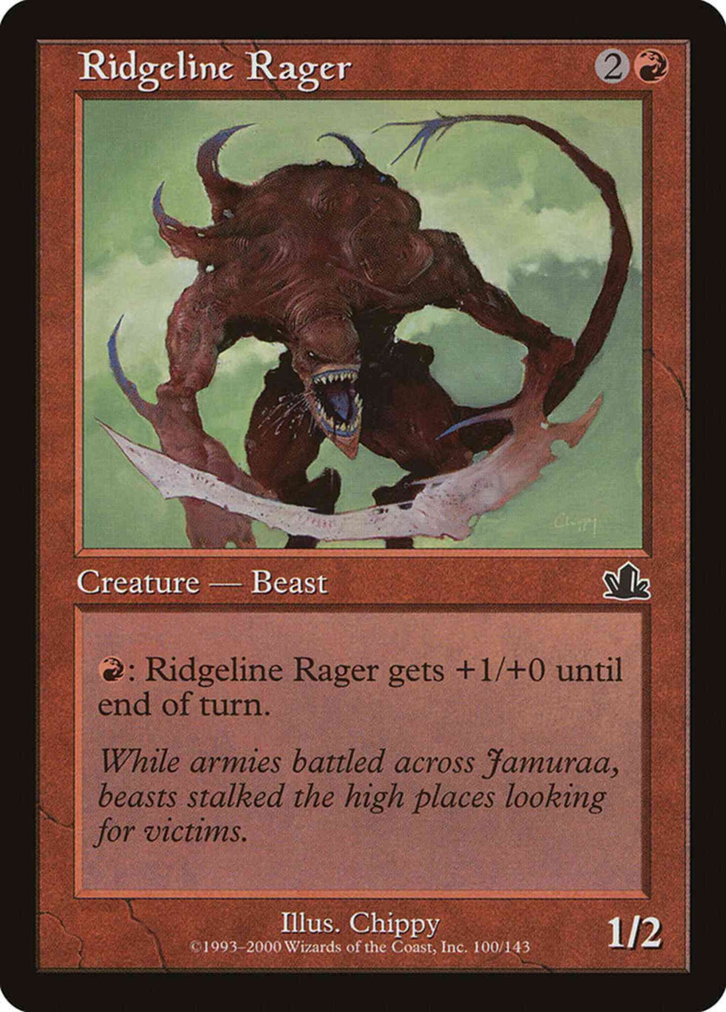 Ridgeline Rager [100] [Prophecy] [Non-Foil]