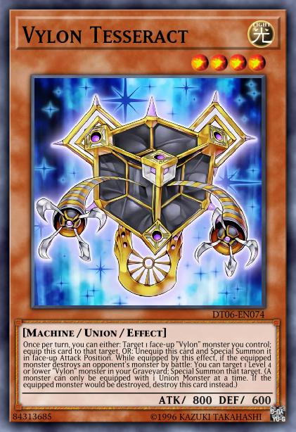 Vylon Tesseract - HA06-EN038 - Super Rare - 1st Edition