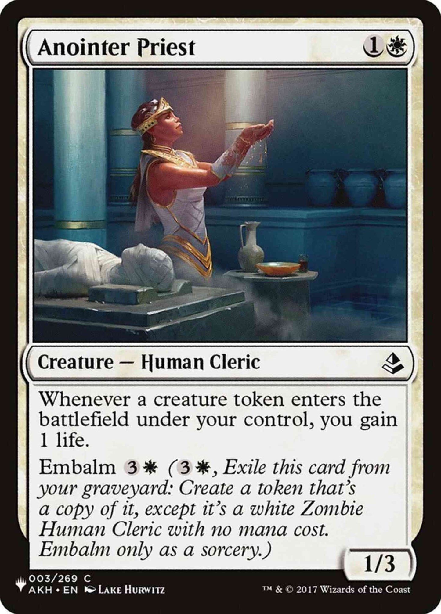 Anointer Priest [AKH-3] [The List] [Non-Foil]