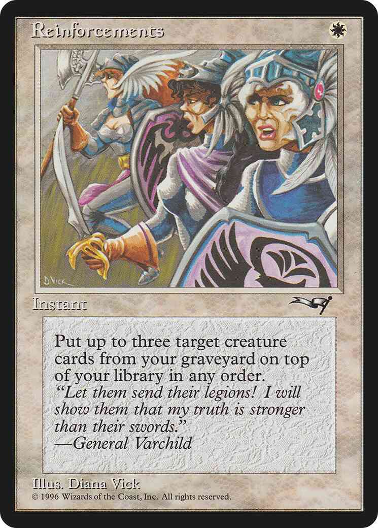 Reinforcements [Line-up] [12b] [Alliances] [Non-Foil]
