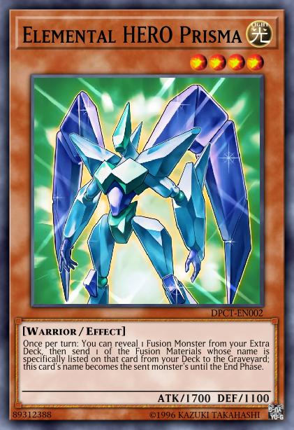 Elemental HERO Prisma - FUEN-EN047 - Super Rare - Unlimited