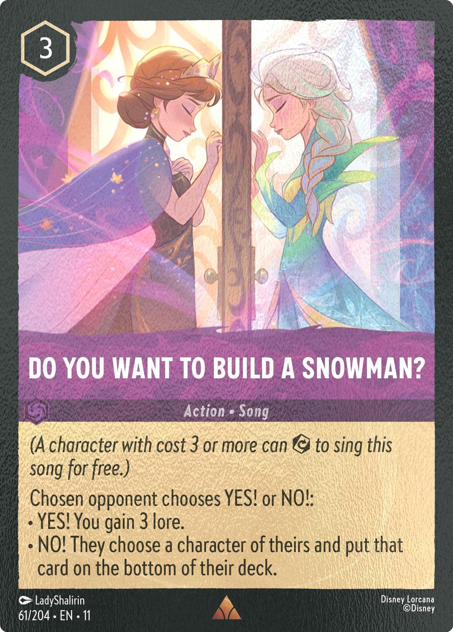 Do You Want To Build A Snowman? - 61/204 [Winterspell] [Cold Foil]