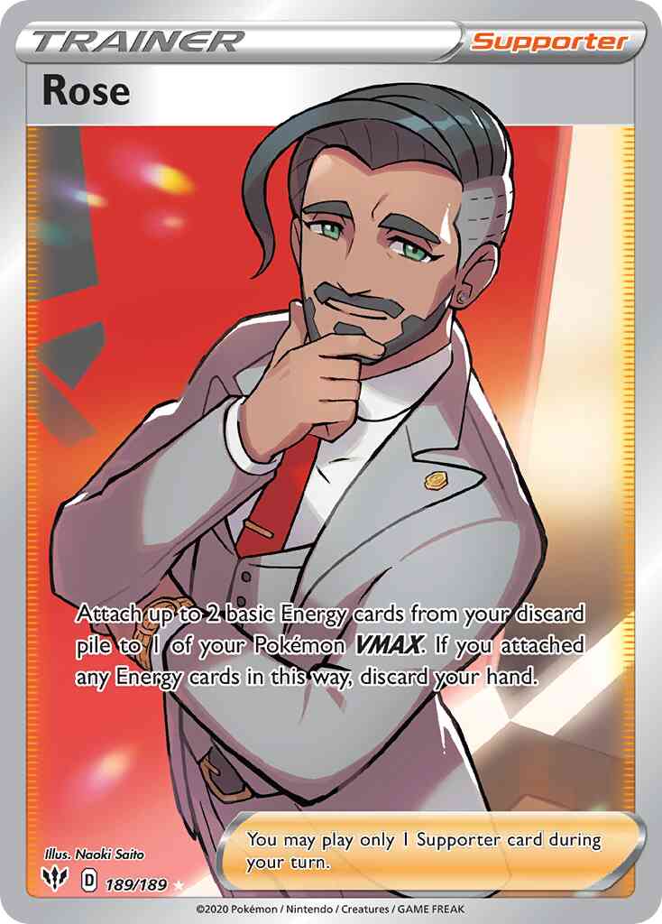 Rose - 189/189 - Rare Ultra [swsh3-189] [Ultra]