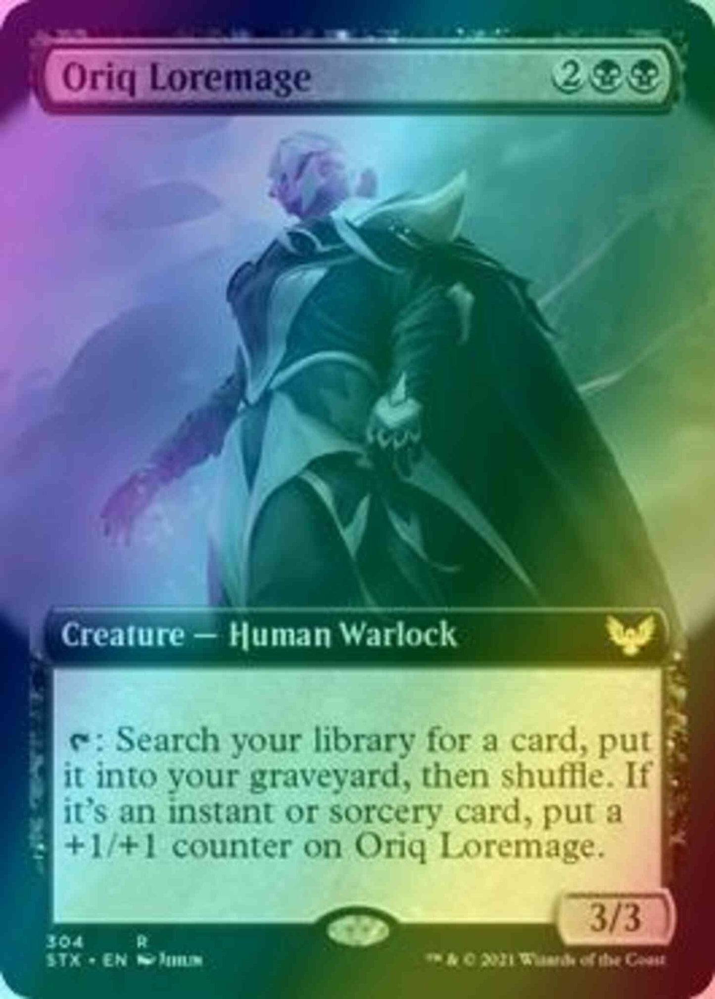 Oriq Loremage [304] [Extended Art] [Strixhaven: School of Mages] [Foil]