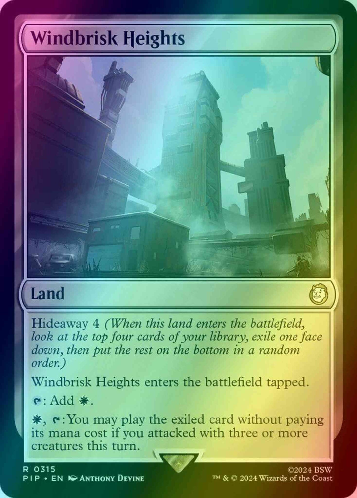 Windbrisk Heights [315] [Fallout] [Foil]