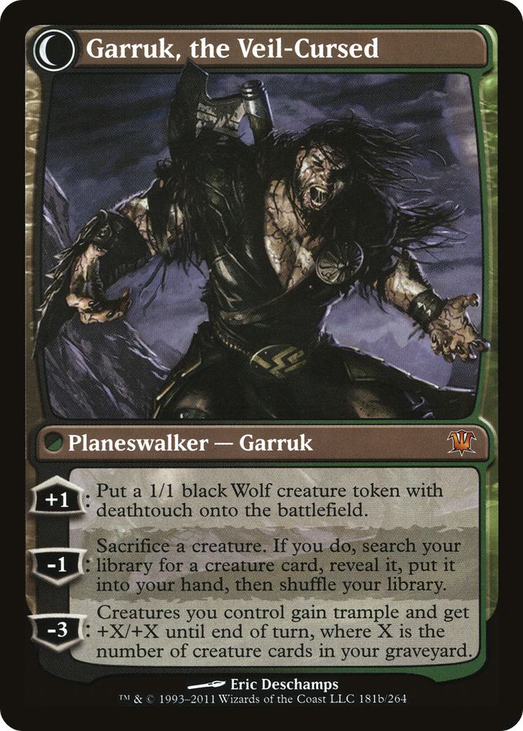 Garruk Relentless // Garruk, the Veil-Cursed [ISD-181] [The List] [Non-Foil]