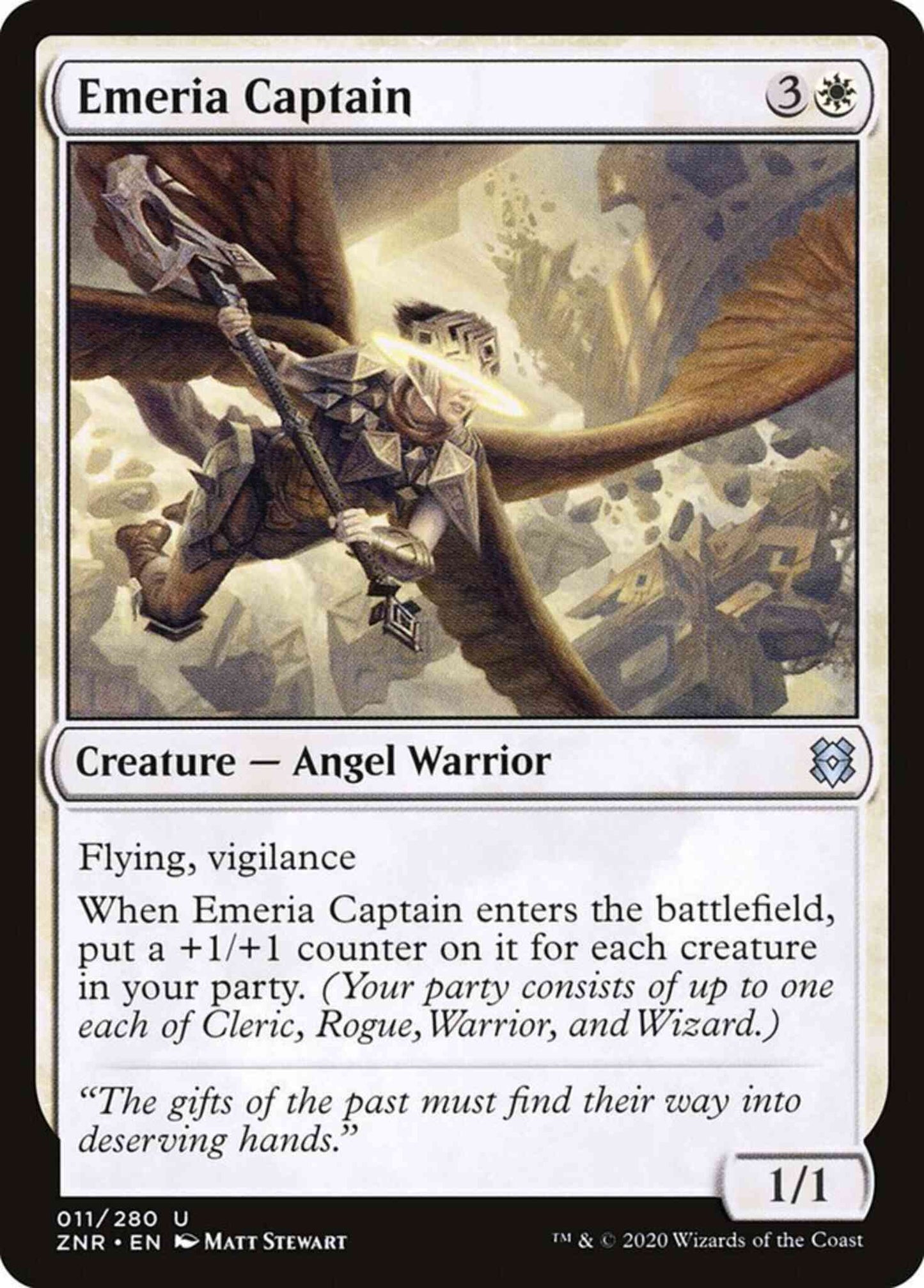 Emeria Captain [11] [Zendikar Rising] [Non-Foil]