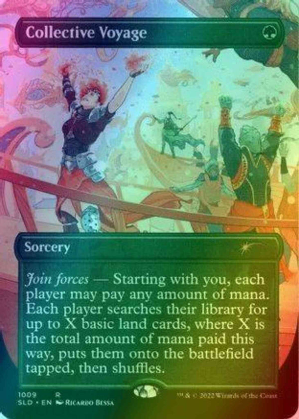 Collective Voyage [1009] [Borderless] [Pride Across the Multiverse] [Secret Lair Drop] [Foil]