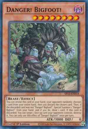 Danger! Bigfoot! - SR13-EN018 - Common - 1st Edition