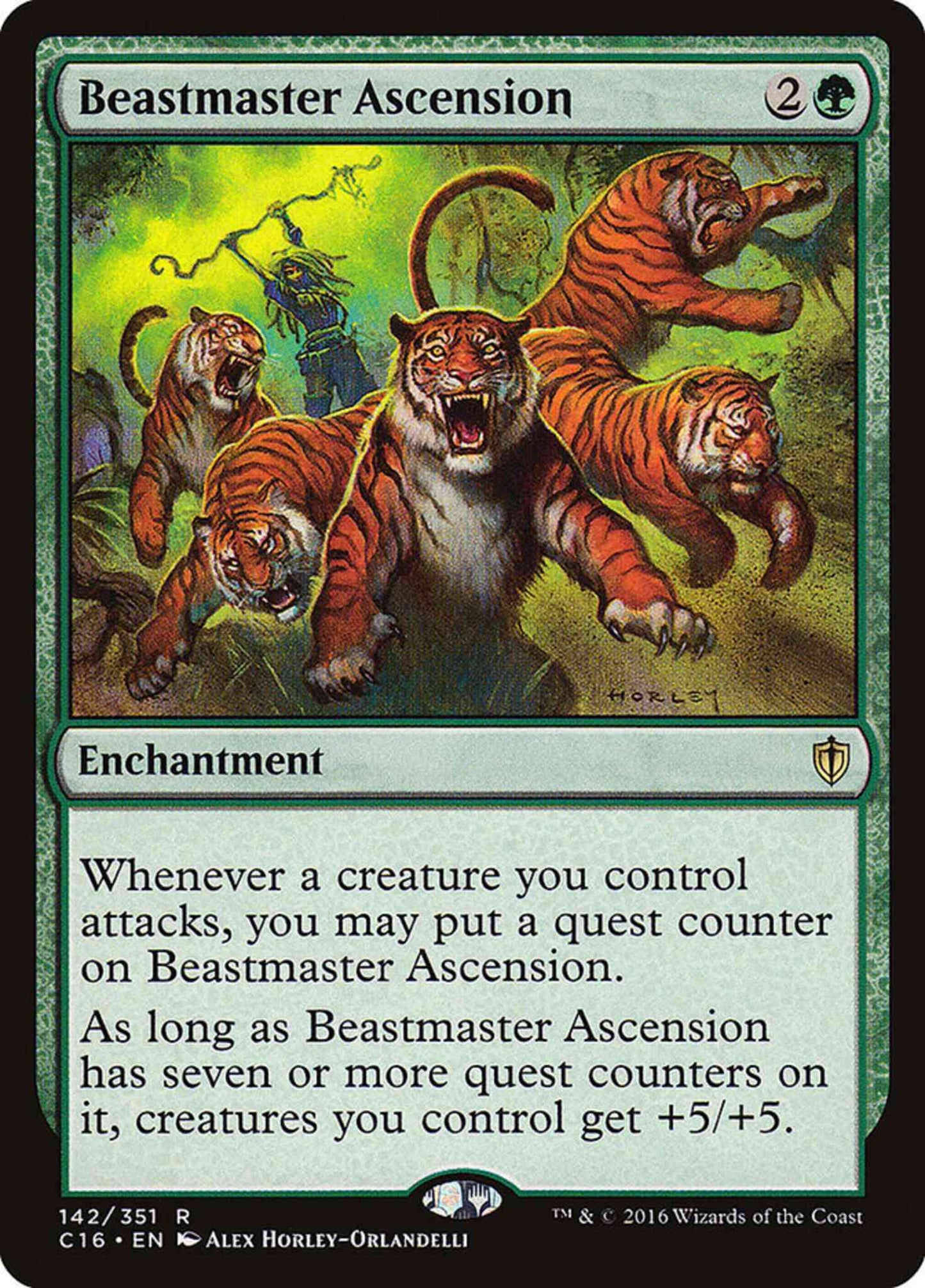 Beastmaster Ascension [142] [Commander 2016] [Non-Foil]