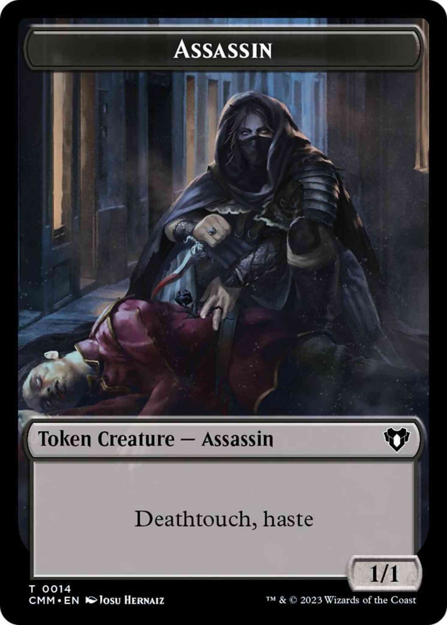 Assassin Token (14) // Spirit Token (39) [Commander Masters: Tokens] [Non-Foil]