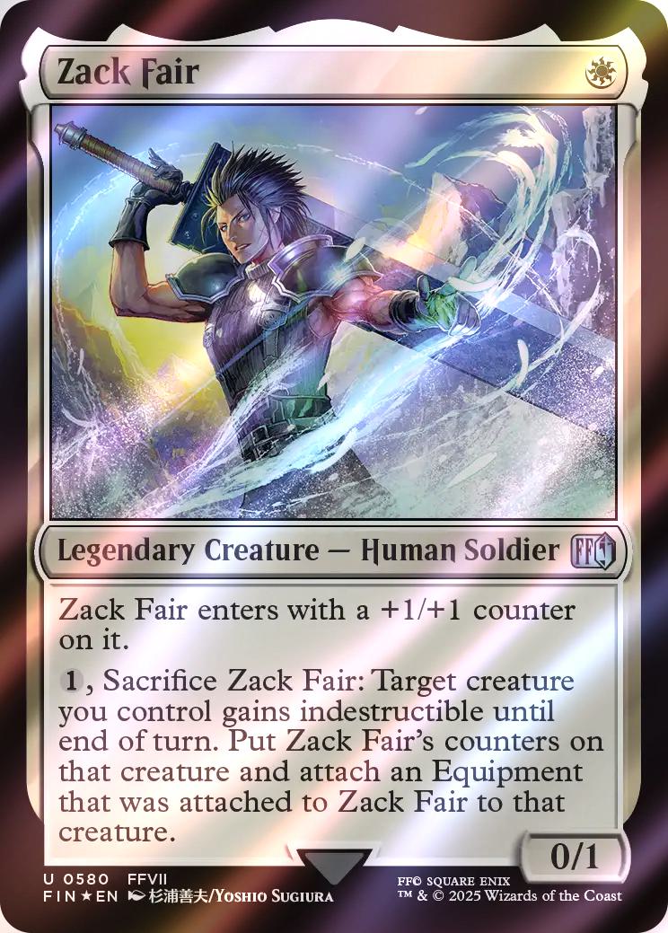 Zack Fair [580] [FINAL FANTASY] [Surge Foil]