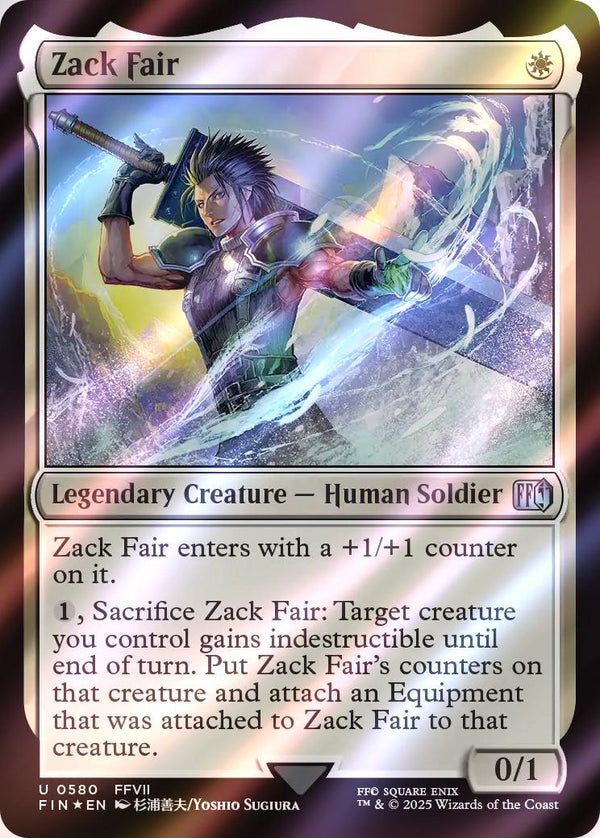 Zack Fair [580] [FINAL FANTASY] [Surge Foil]