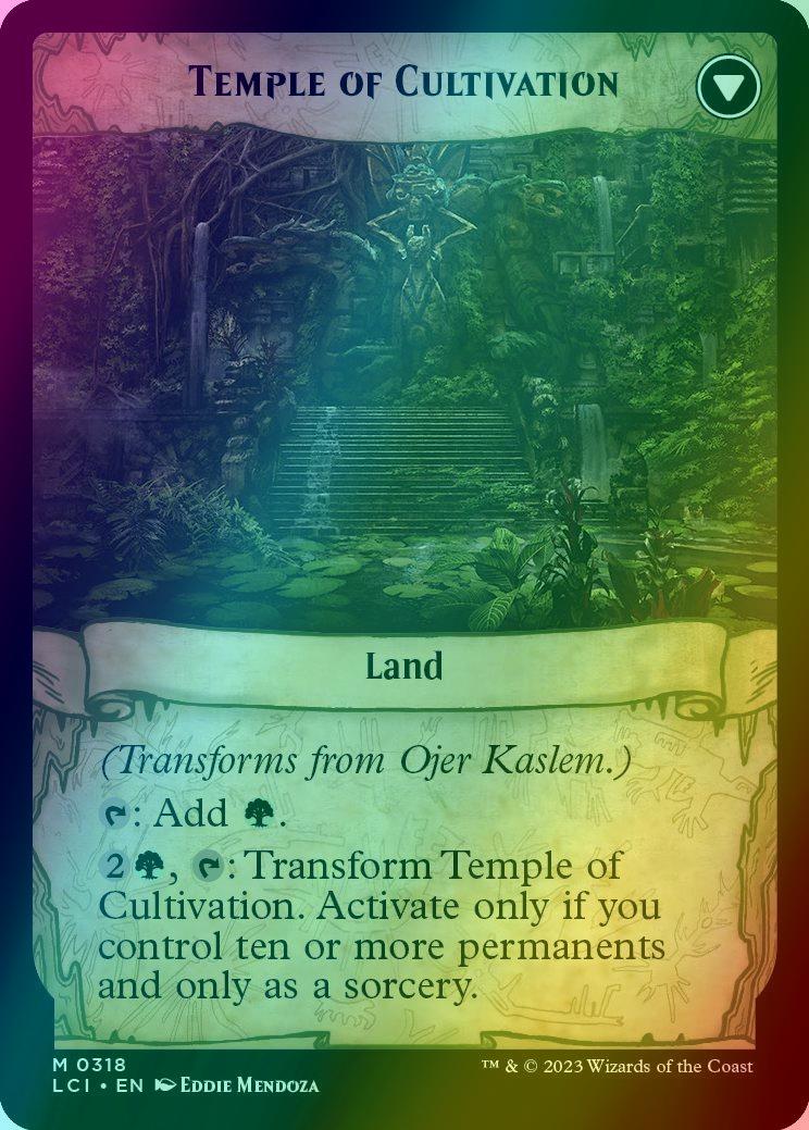 Ojer Kaslem, Deepest Growth // Temple of Cultivation [318] [Gods of Ixalan Showcase] [The Lost Caverns of Ixalan] [Foil]