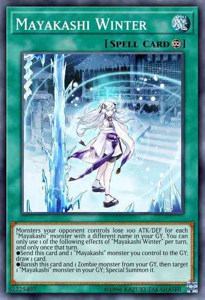 Mayakashi Winter - DANE-EN057 - Super Rare - Unlimited