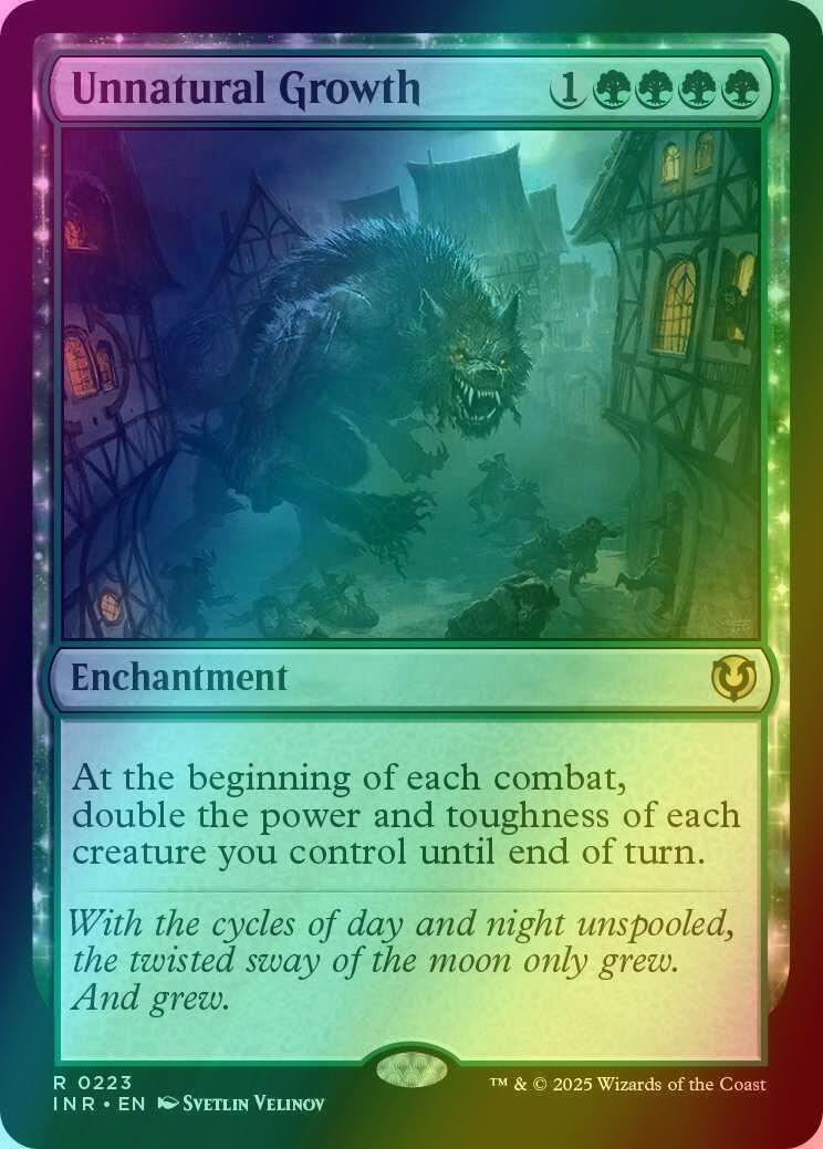 Unnatural Growth [223] [Innistrad Remastered] [Foil]