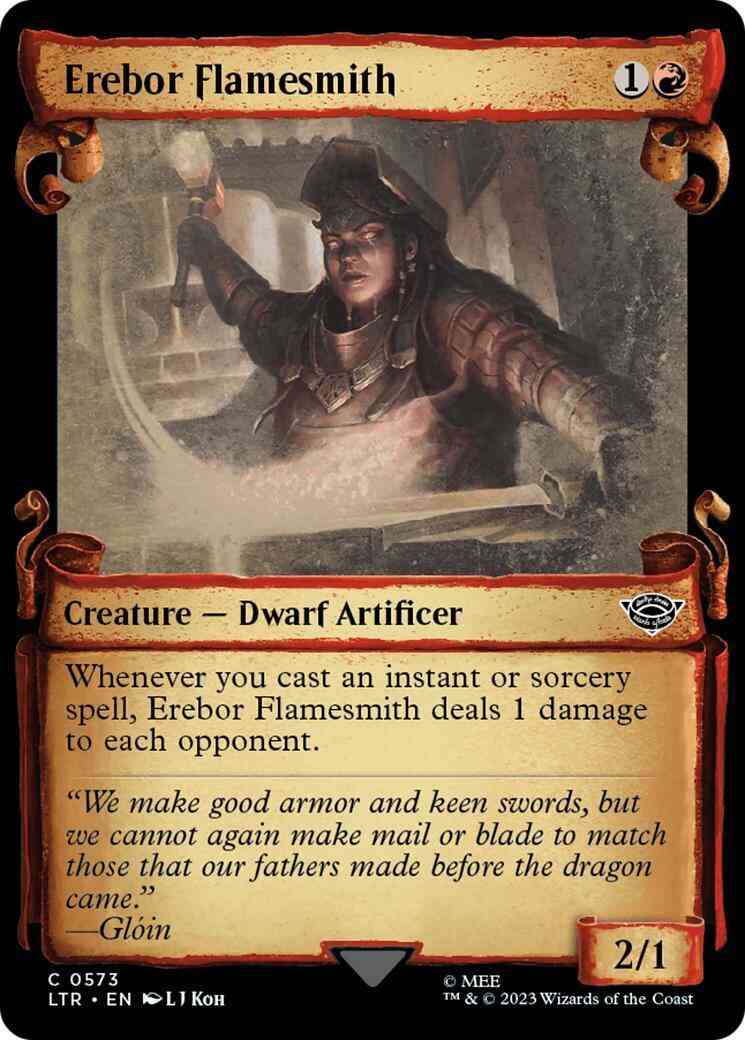 Erebor Flamesmith [573] [Scrolls Showcase] [The Lord of the Rings: Tales of Middle-earth] [Non-Foil]