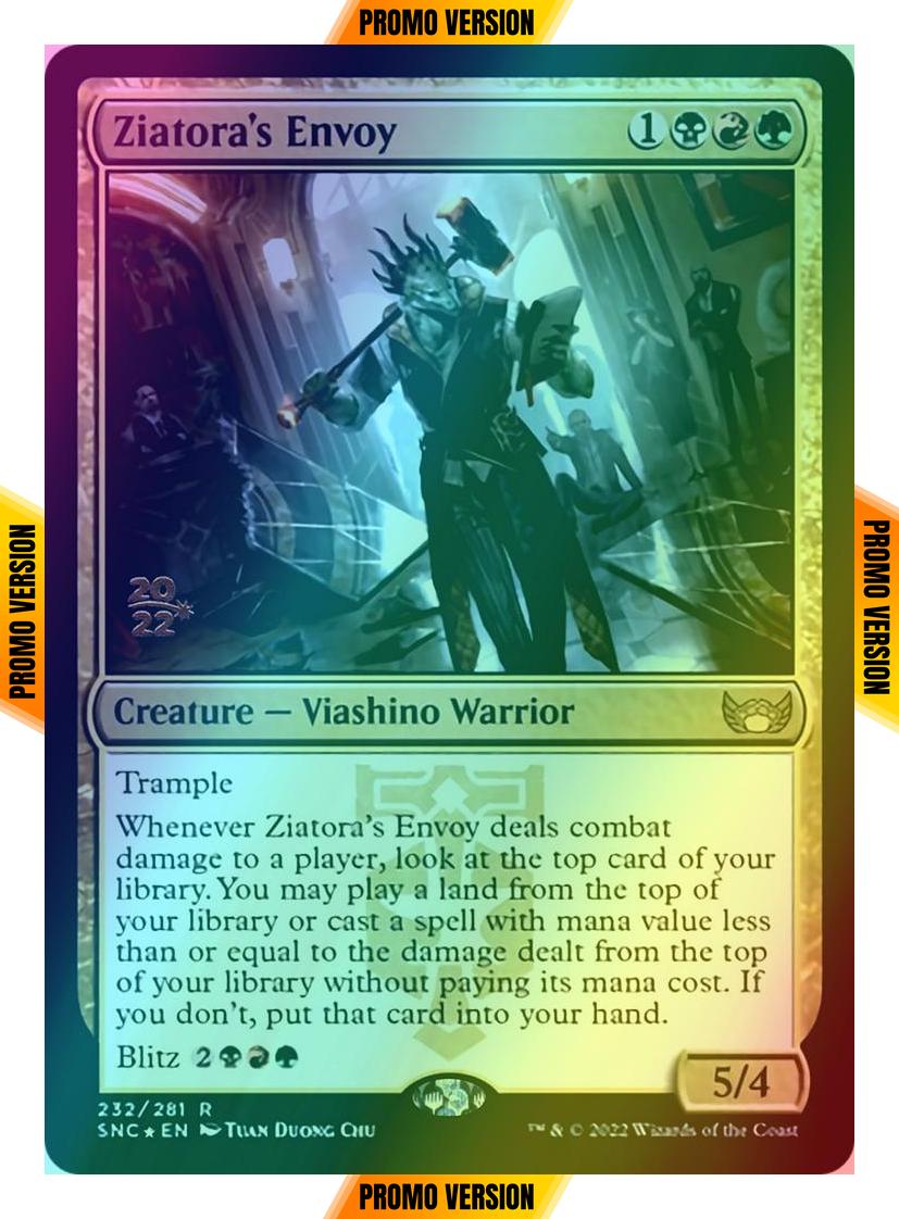 Ziatora's Envoy [Prerelease] [232s] [Streets of New Capenna: Promos] [Foil]
