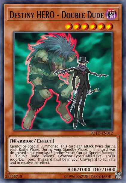 Destiny HERO - Double Dude - LCGX-EN126 - Common - 1st Edition