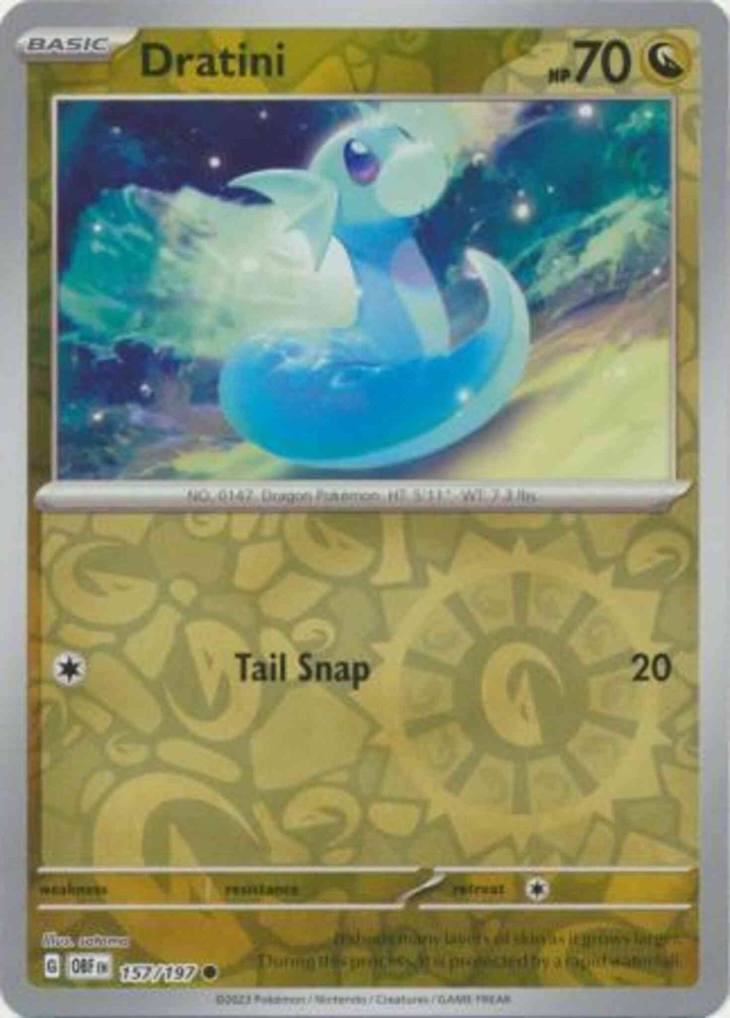 Dratini - 157/197 - Common [sv03-157] [Reverse Holo]