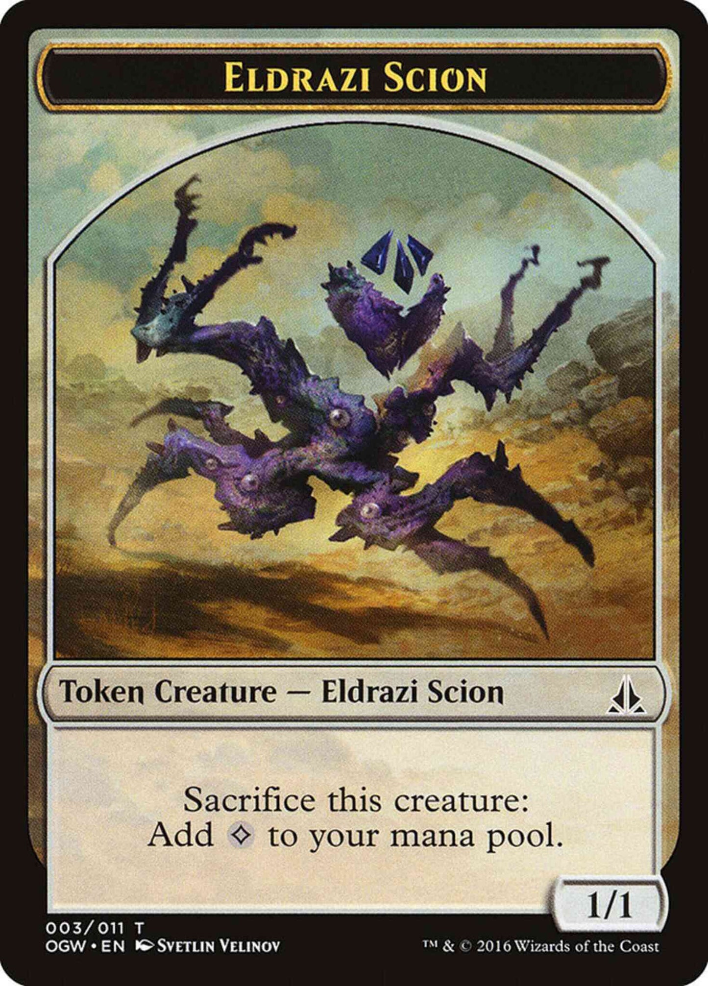 Eldrazi Scion Token [03] [Oath of the Gatewatch Tokens] [Non-Foil]