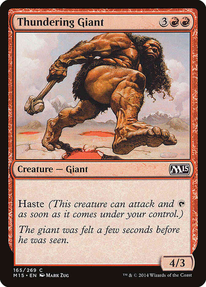 Thundering Giant [165] [Magic 2015] [Non-Foil]