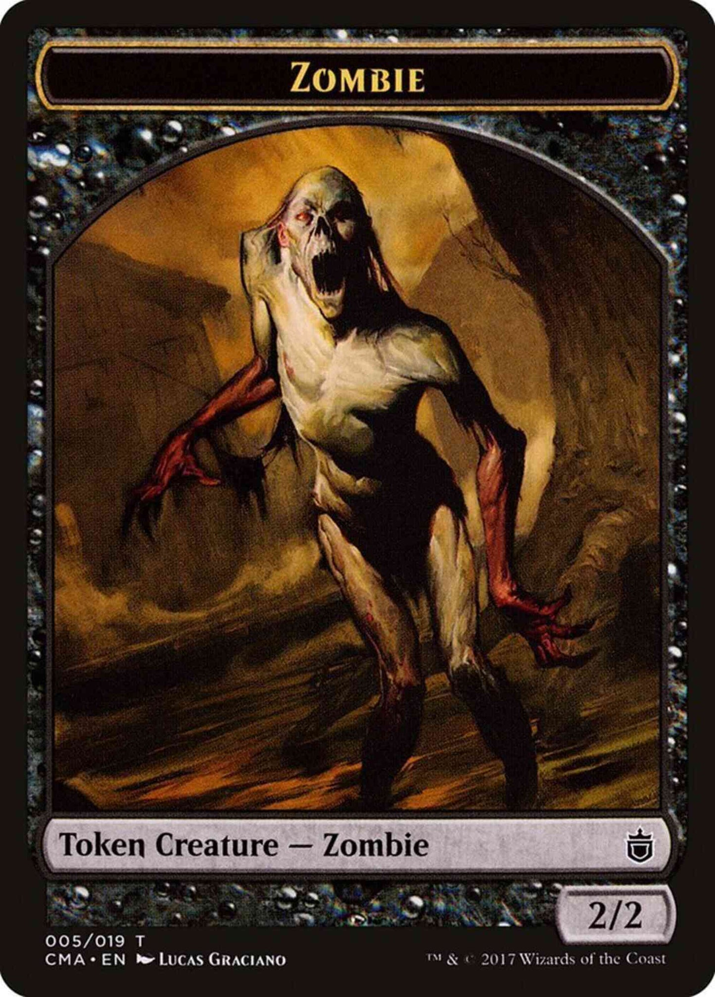 Zombie Token [05] [Commander Anthology Tokens] [Non-Foil]