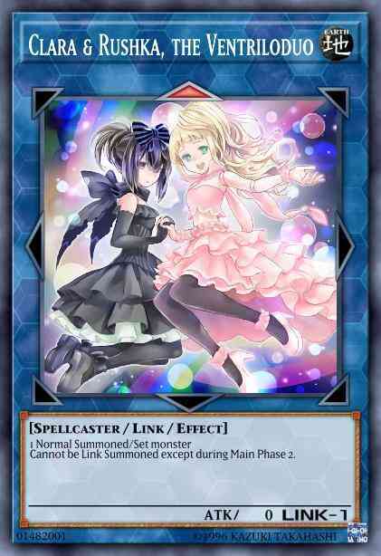 Clara & Rushka, the Ventriloduo - EXFO-EN049 - Ultra Rare - Unlimited