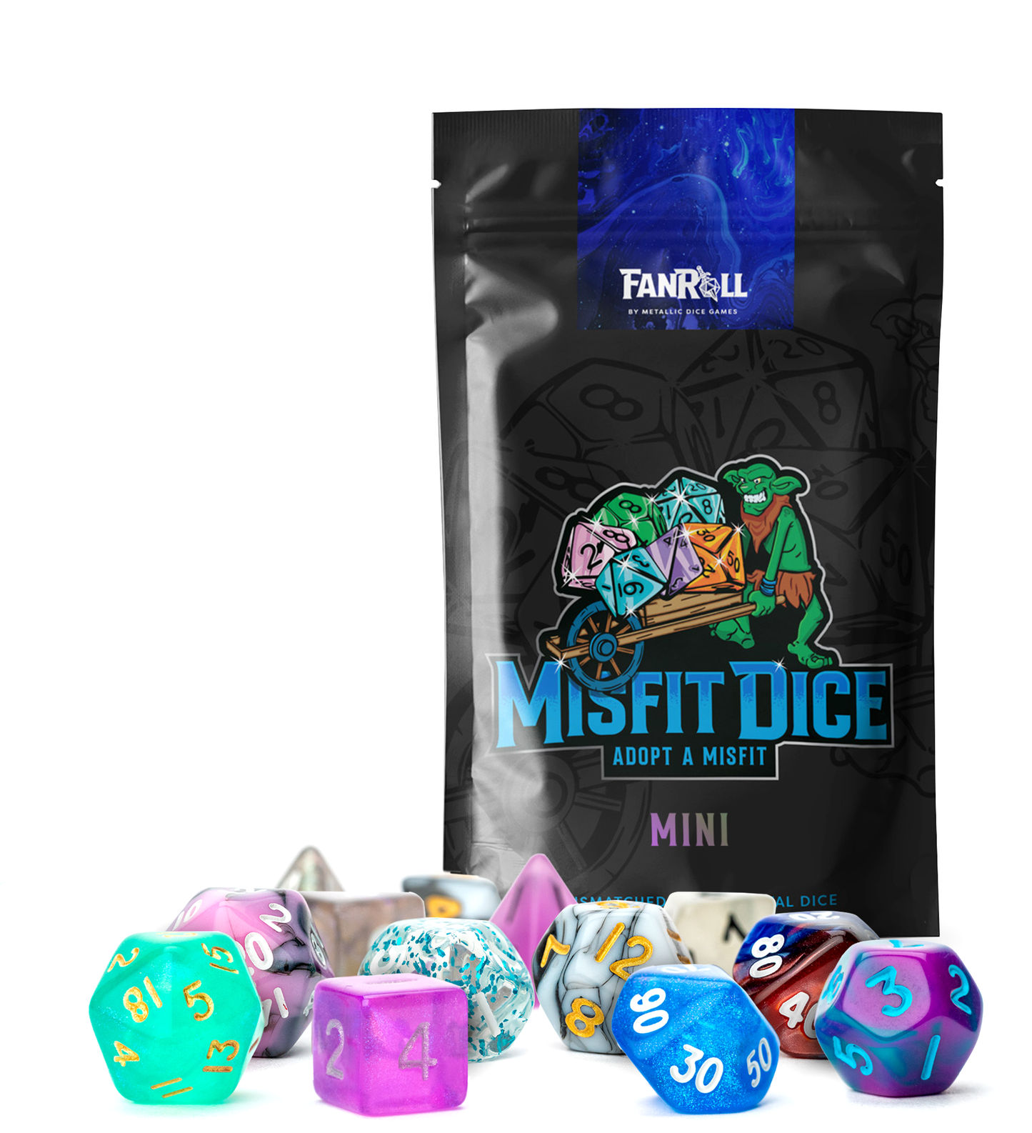 Misfit Dice Set - 2 Set Pack - Mini