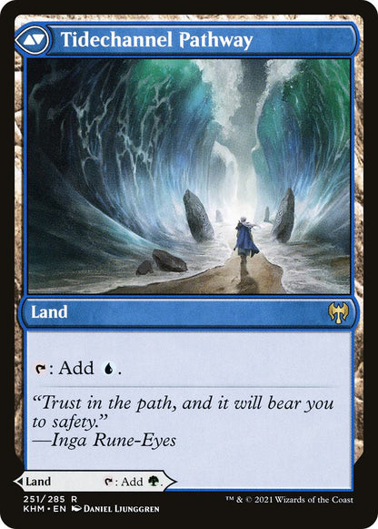 Barkchannel Pathway // Tidechannel Pathway [KHM-251] [The List] [Non-Foil]