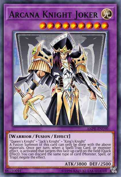 Arcana Knight Joker - SBLS-EN007 - Ultra Rare - 1st Edition